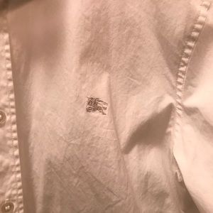 Burberry Tops - Burberry plain button-down shirt Burberry Tops - Burberry plain button-down shirt